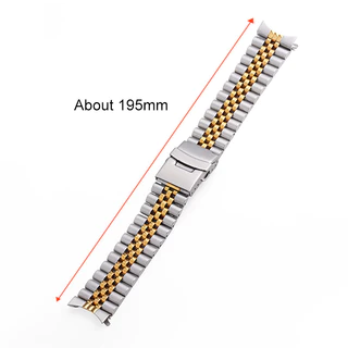 ปลายโค้ง 22 มม.สายนาฬิกาสแตนเลสแข็งสําหรับสร้อยข้อมือ Casio สําหรับ Swordfish MDV-106 MDV-107 2784 สายโลหะพร้อมโลโก้