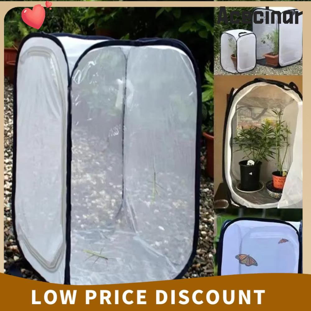Acecinar Butterfly Habitat, Pop-up กรงแมลงแบบพับได้, ผ้าโปร่งใสกลางแจ้ง Sunroom