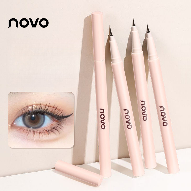 อายไลเนอร์ novo0.01มม. แต่งหน้ากันน้ำติดทนนานไม่เลอะปากกาอายไลเนอร์
