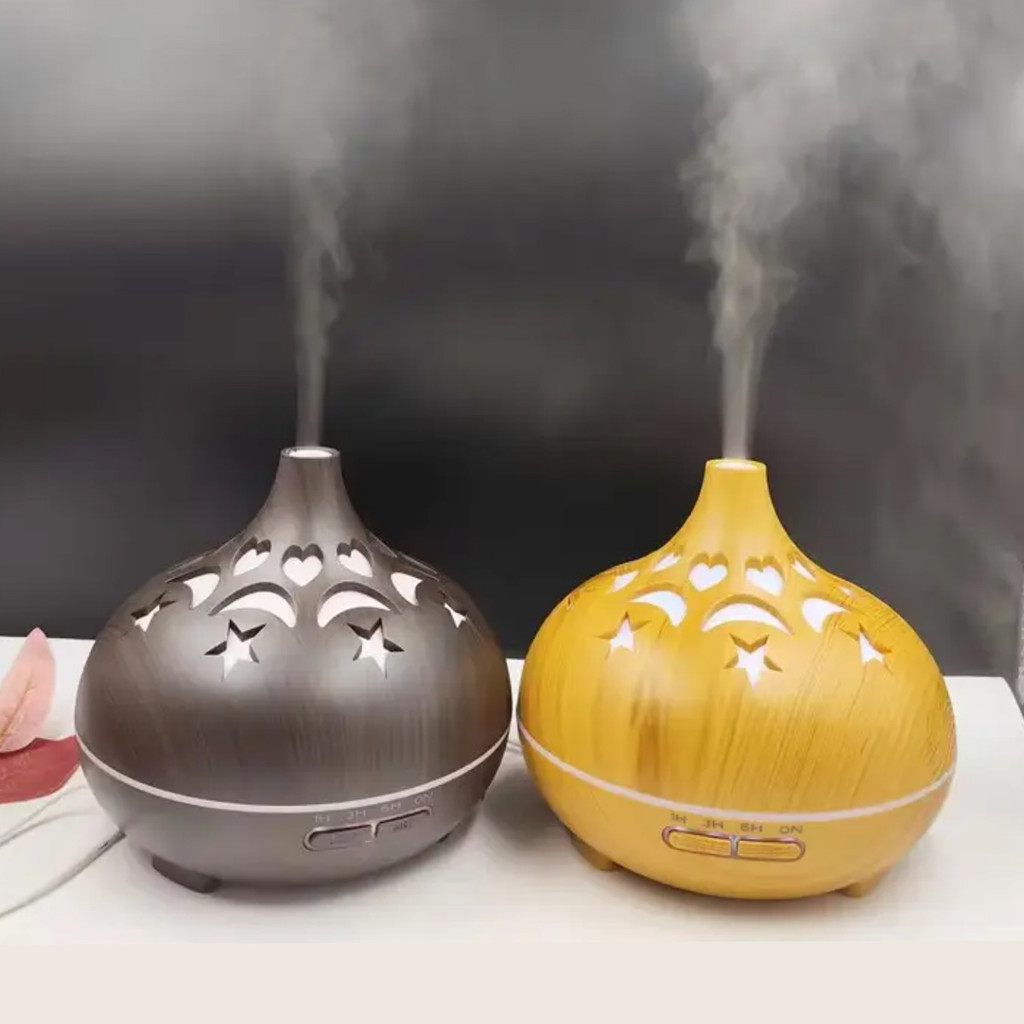 Aroma Humidifierเครื่องพ่นไอน้ำอโรม่าลายพระจันทร์ดวงดาว รูปที่ 4