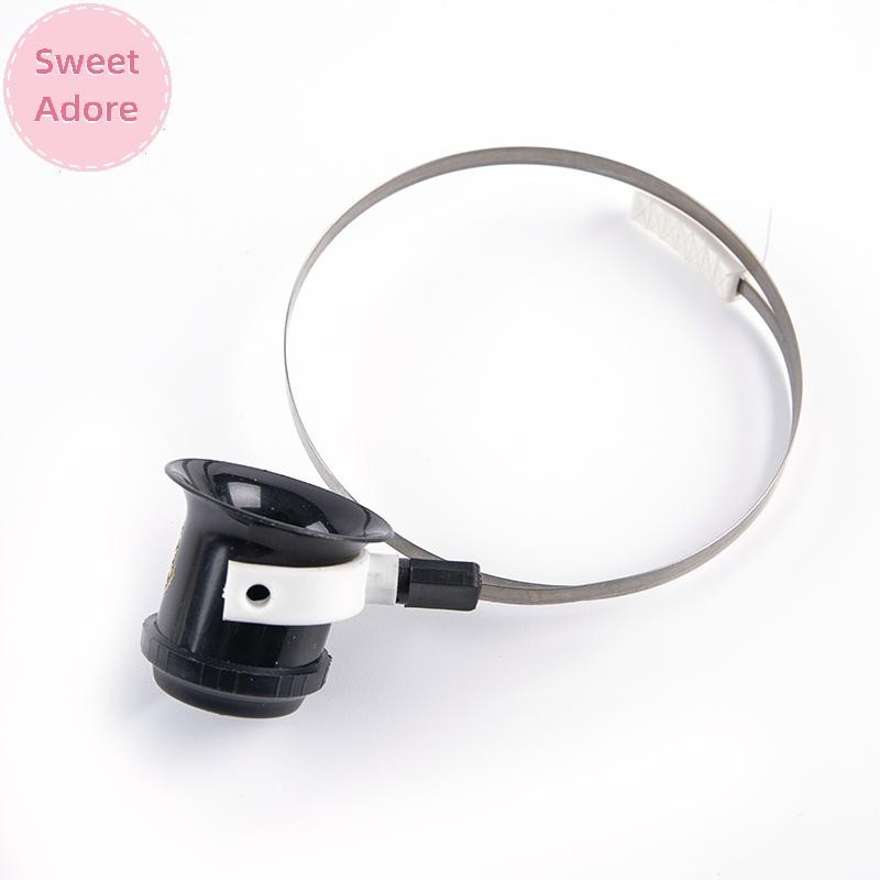 Sweetadore 5X Loupe แว่นขยายเลนส์สําหรับช่างซ่อมนาฬิกานาฬิกานาฬิกาซ่อมเครื่องมือแว่นขยาย TH