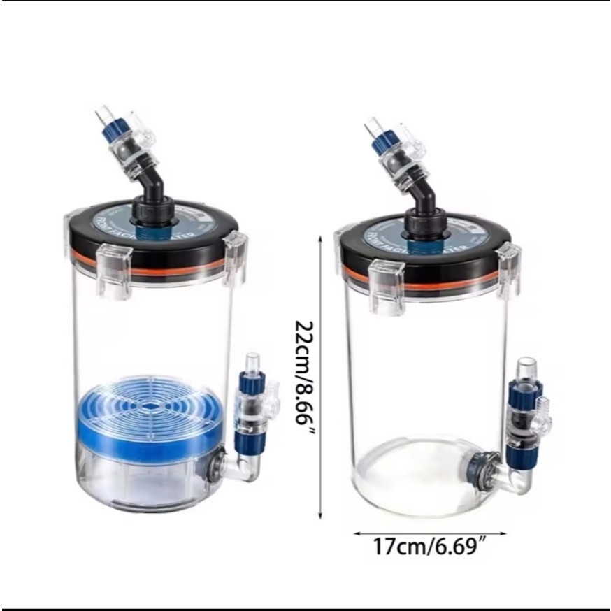 กรองเสริม Pre Filter รุ่น KY-200C / KY-300C ช่วยเพิ่มประสิทธิภาพการกรองน้ำ ก่อนเข้ากรองนอกตู้ สำหรับตู้ปลา ตู้ไม้น้ำ - รูปที่ 7