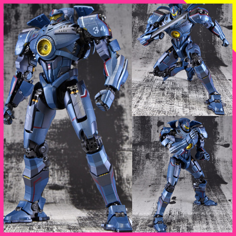ราคาที่ดีที่สุด # neca Pacific Rim Mecha Model Revenge Dangerous Ranger ยูเรก้าจู่โจมข้อต่อของเล่นเคลื่อนย้ายได้