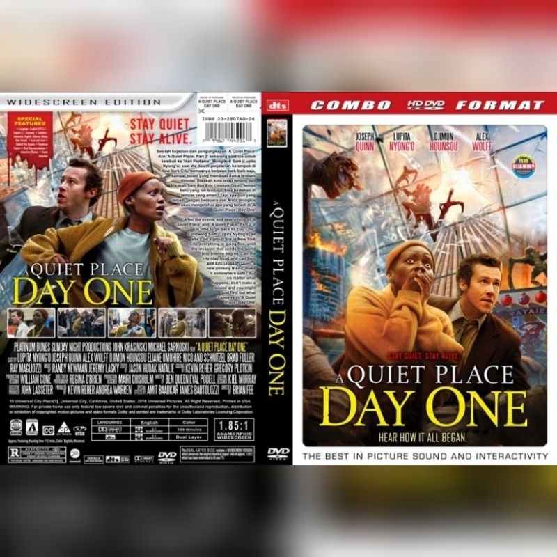 เทปคาสเซ็ท A QUIET PLACE DAY 0NE - 2024 - HD