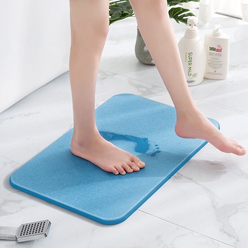 Japan anti-slip mineral stone carpet, doormat, floor mat, water absorption stone carpet, bathroom ca