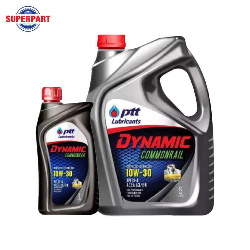 น้ำมันเครื่อง PTT DYN COMMONRAIL 10W30(6L) แถม1L