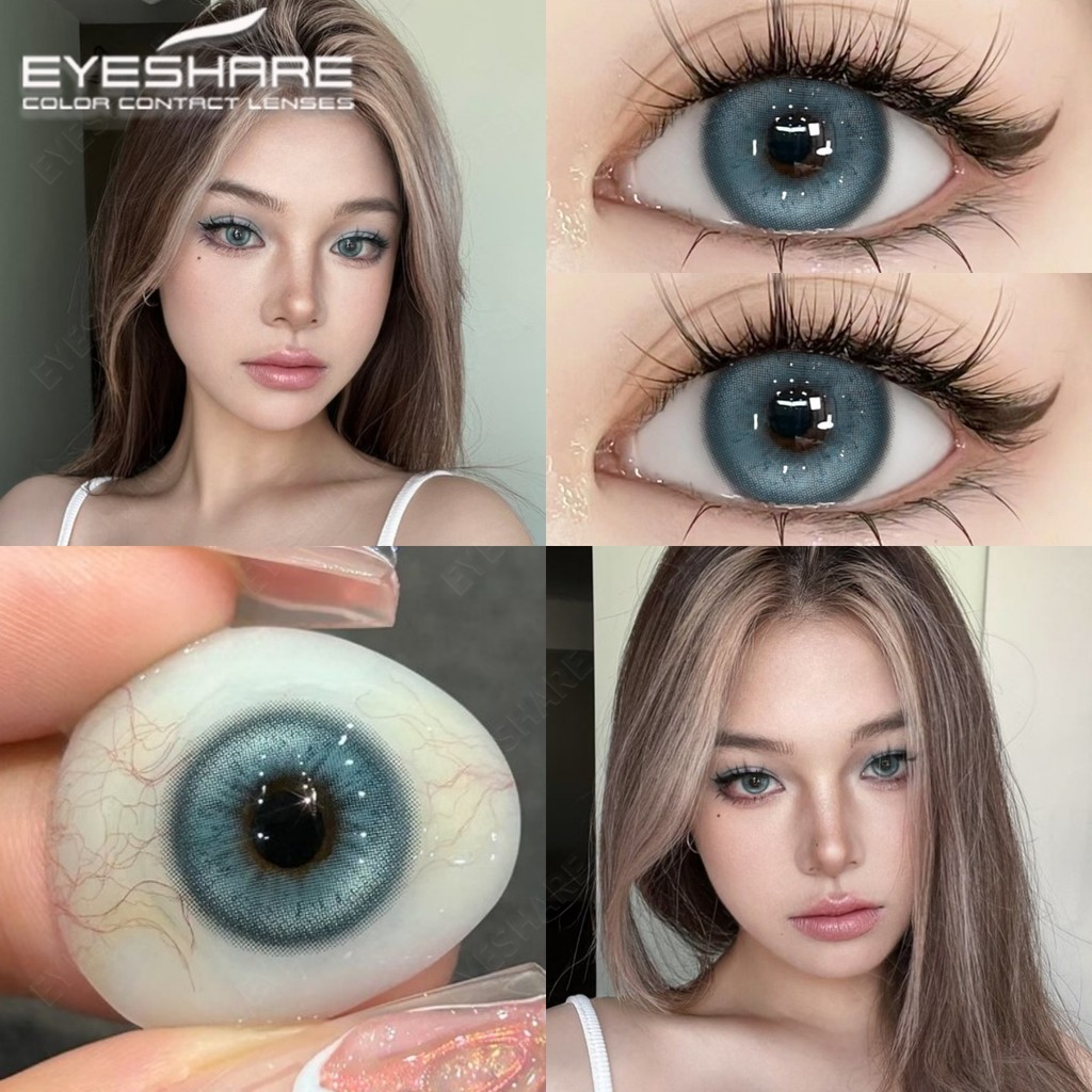 Eyeshare Polaris คอนแทคเลนส์ 2 ชิ้น Charming Beauty Makeup Eye lens พร้อมกล่องใส่เลนส์