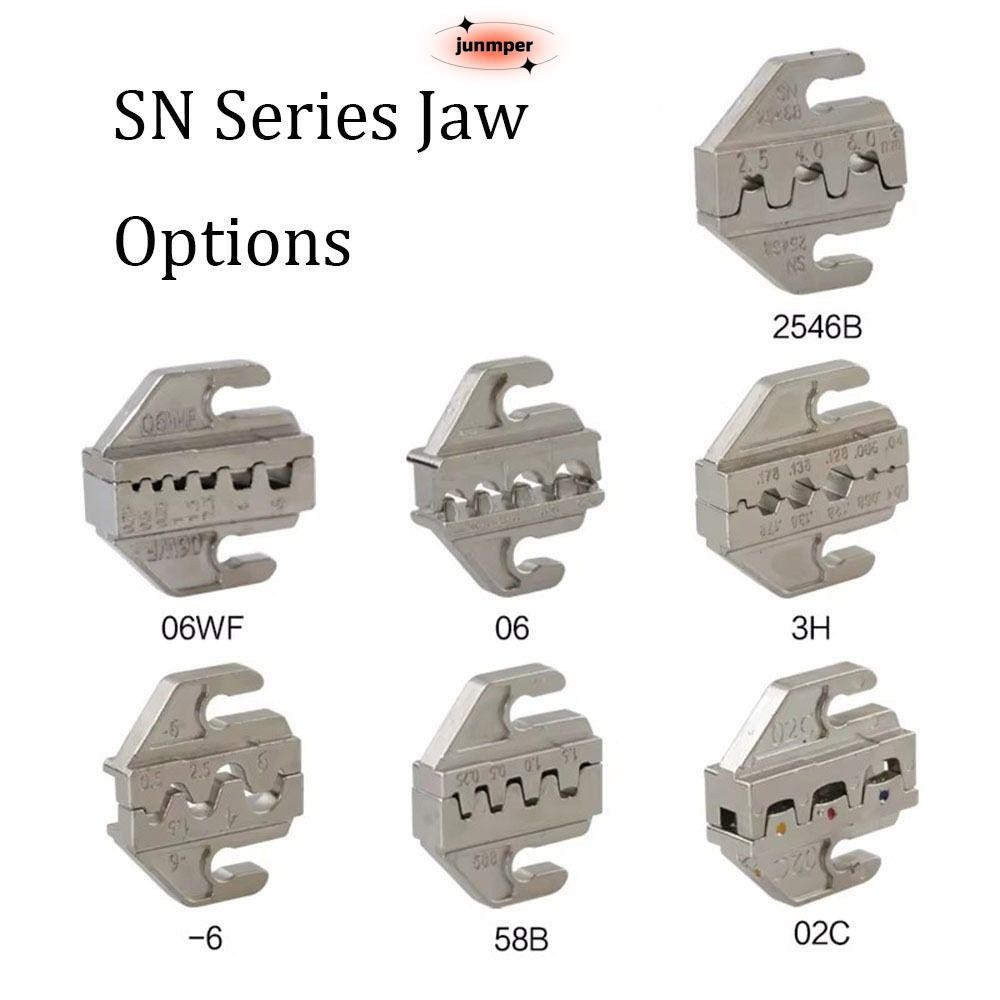 Junmper Crimping Tool, 4 มม.สล็อต Jaws SN-58B/2546B/2549 /06/X6/06WF/03H คีม Crimp Jaw,คุณภาพสูงคีมอุปกรณ์เสริมเครื่องมือเปลี่ยนขากรรไกรมัลติฟังก์ชั่นลวด Crimper Jaws