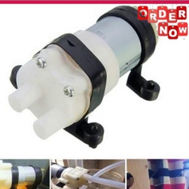 ปั๊มมอเตอร์ Dc ชนิด 365 ปั้มน้ําไหลจ่าย 12v -zk