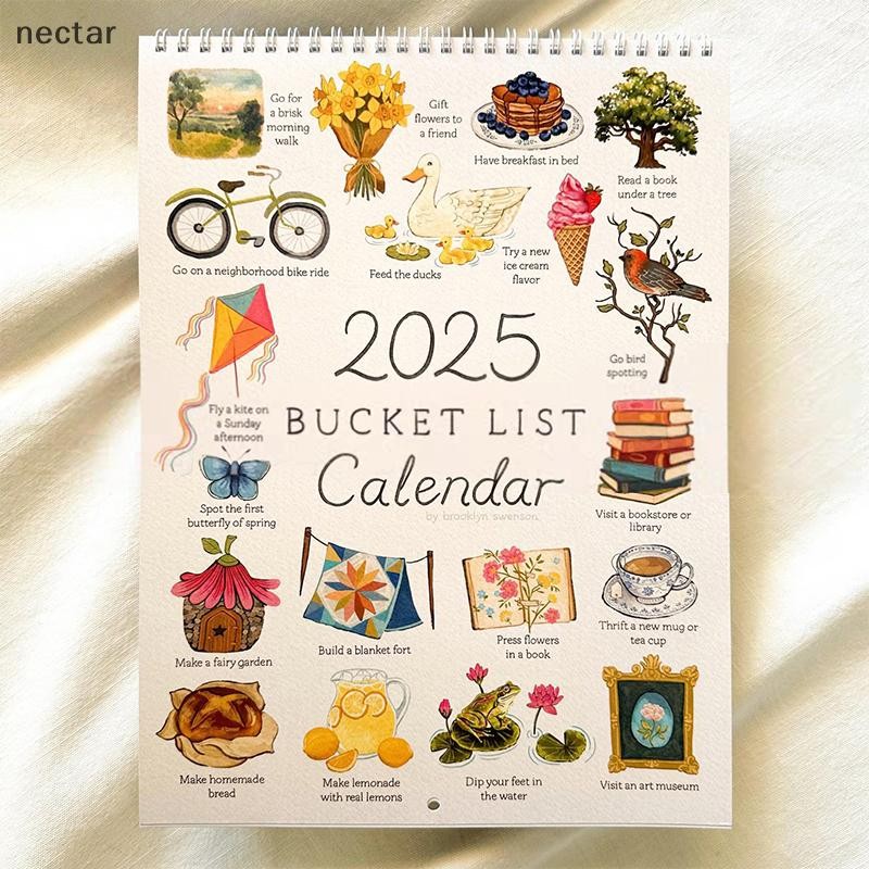 Tar Spot PREORDER 2025 Bucket List Calendar 2025 N