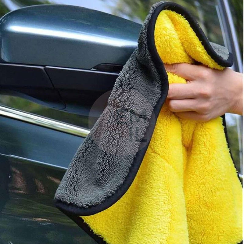 【ถูกที่สุด】ผ้าเช็ดรถ ผ้าไมโครไฟเบอร์ 3D เกรดพรีเมี่ยม ผ้าชามัวร์ ผ้าขี้ริ้ว