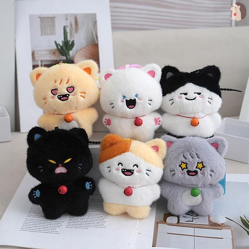 [IN] ตุ๊กตาน่ารักลูกแมวตุ๊กตาตุ๊กตาพวงกุญแจจี้กระเป๋าเป้สะพายหลังแขวนตกแต่งเครื่องประดับของขวัญ TH