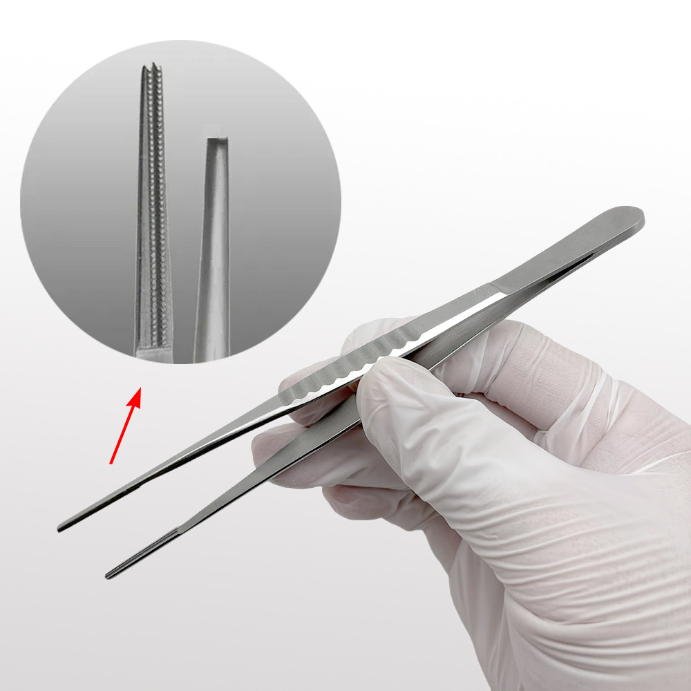 Debakey Forceps Atraumatic เนื้อเยื่อคีม Vascedures ผ่าตัดแหนบทันตกรรมแหนบ