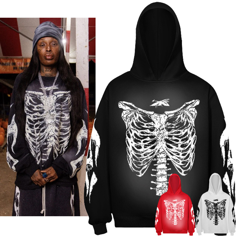Fashion HE21 ผู้ชายและผู้หญิงผ้าฝ้าย Hoodies สเปรย์สกปรกรูปแบบ Casual Hooded Sweatshirts All-match Tops