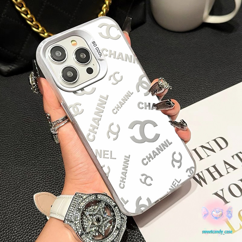 เคสแข็งคุณภาพ เคสแฟชั่นหรูหรา for IPhone 13 12 7Plus 14 15 11 16 Pro Max 8Plus XR XSMax SE เคสไอโฟน11 เคสไอโฟน13