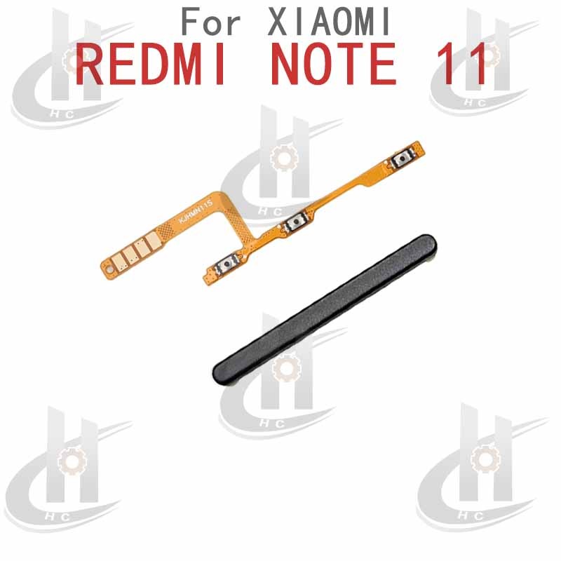 สําหรับ Xiaomi Redmi Note 11 11S 4G ปุ่มด้านข้าง Flex Cable Keys ปุ่มปิดระดับเสียงปุ่มขึ้นและลงด้านข้างอะไหล่ทดแทน - รูปที่ 5