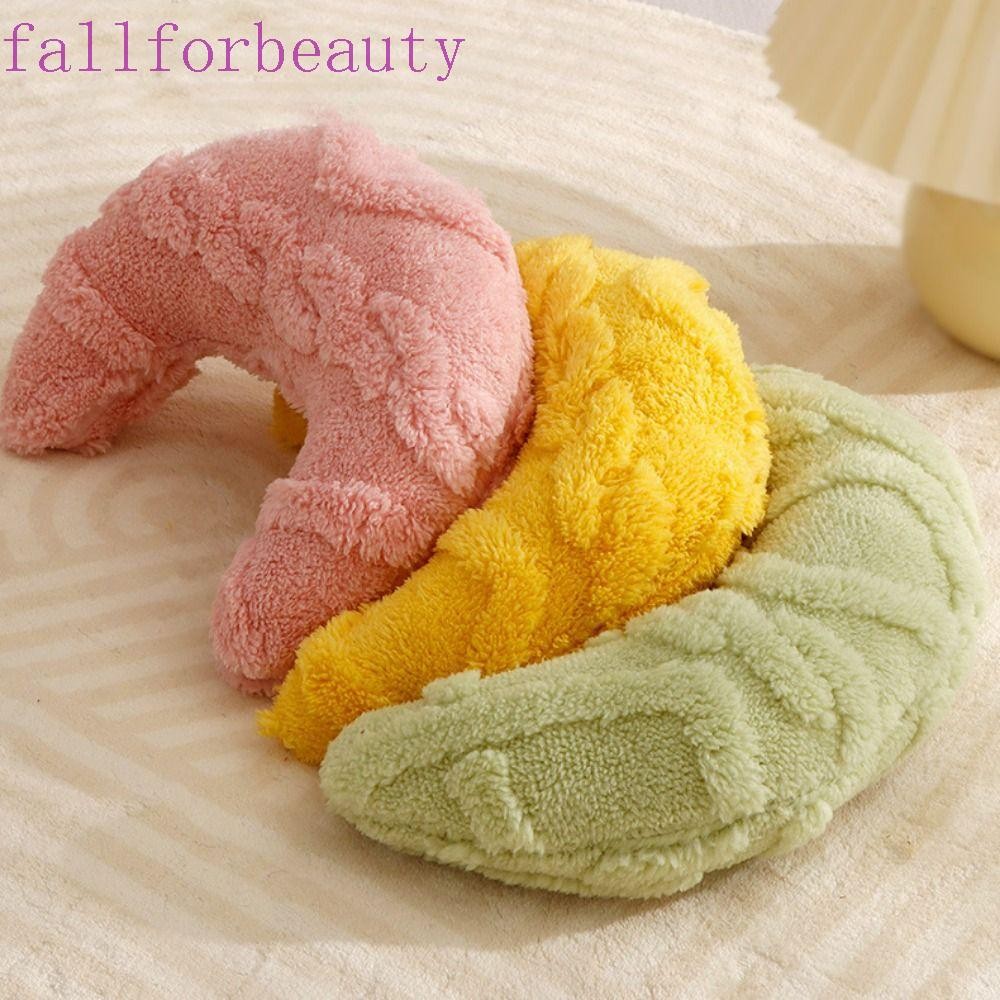 Fallforbeauty Cat U-Shaped Pillow, Warm Soft Pet Sleeping Pillow, Pet Accessories Moon Shape Dogs Sleeping Mat หมอนรองคอแมวสบายสําหรับแมวลูกสุนัข
