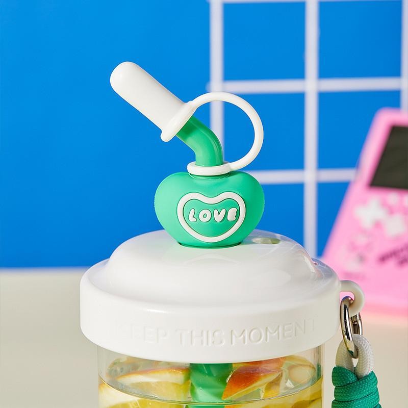 Pisuz Way Pcแก้วน้ำปั่นขนาดเล็ก น่ารักการ์ตูน กีฬากลางแจ้งน่ารักการ์ตูนออกแบบเฉพาะแก้วน้ําแบบพกพา - รูปที่ 5