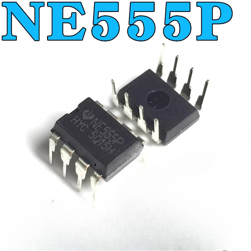 Original NE555 NE555P NE555N DIP8 Precision Timer IC 4.5V-16V Single 555 Timer, High-Accuracy Astabl