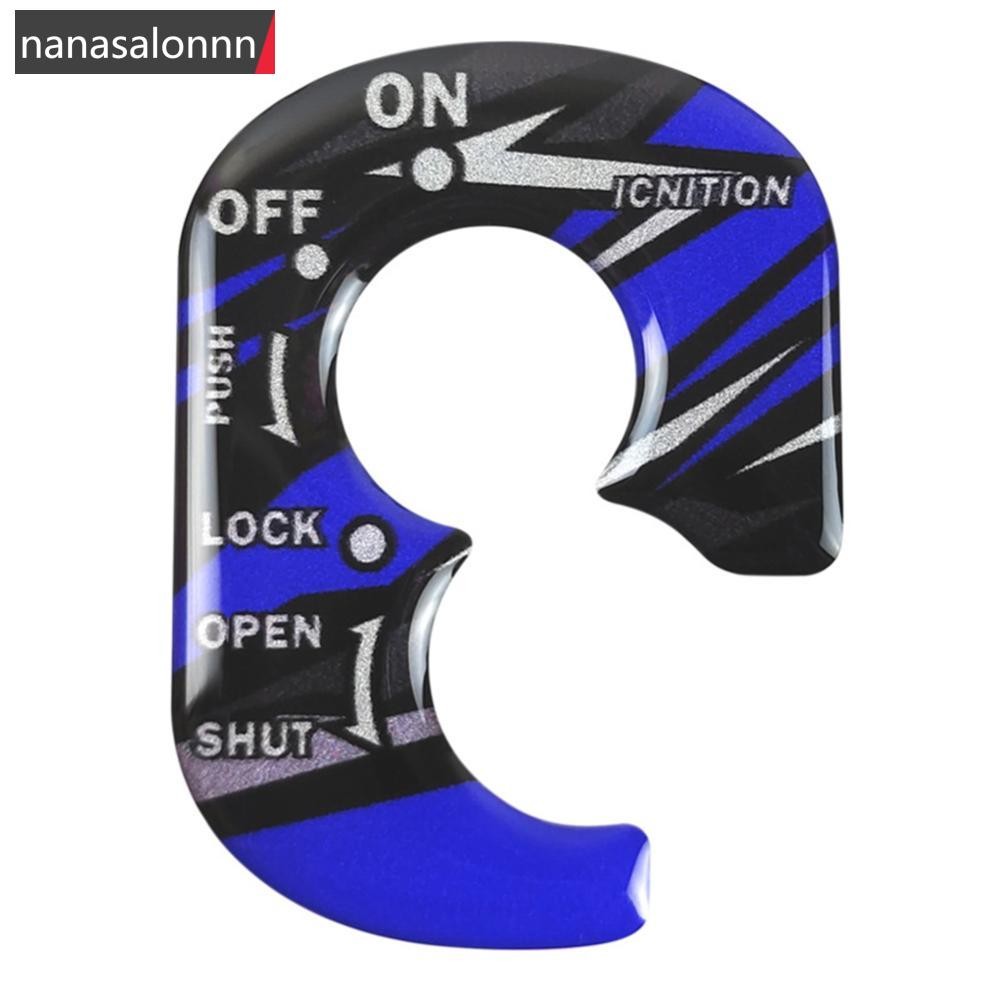 NNL รถจักรยานยนต์ 3D PVC สวิทช์จุดระเบิด Key ล็อคอุปกรณ์เสริมสําหรับ Honda Jiayu News Shark Tapa NX125 Ruiying