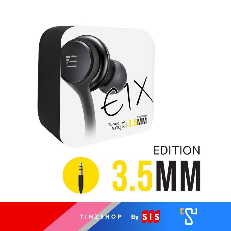 [Tinzshop] หูฟัง Enyx รุ่น E1X หูฟัง inear มีไมค์ในตัว หัวแจ็คแบบ 3.5MM