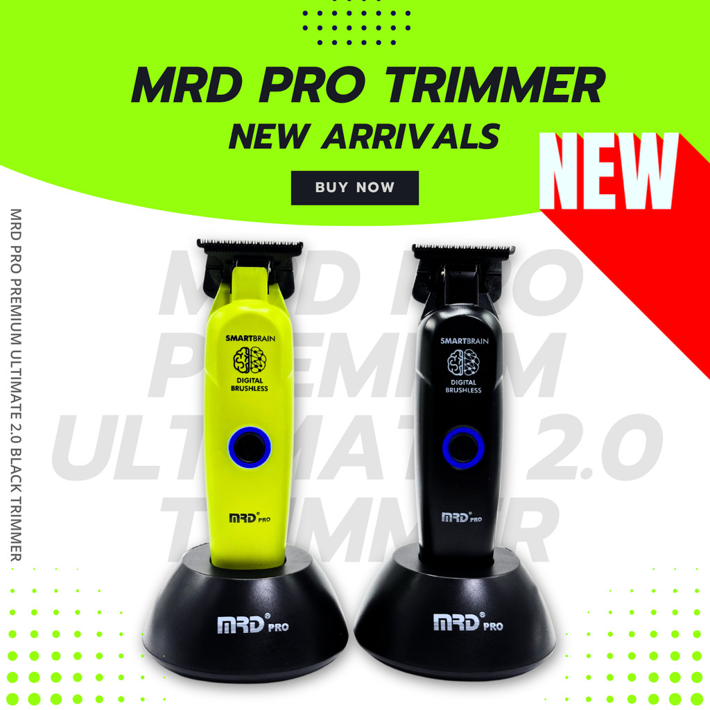 NEW ปัตตาเลี่ยนกันขอบ MRD PRO Smartbrain Premium Ultimate 2.0 Trimmer