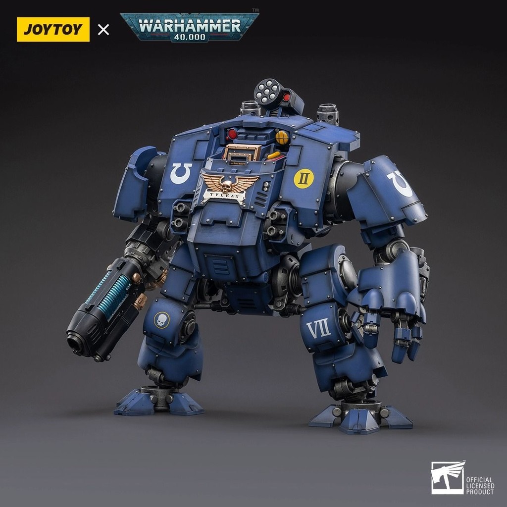พร้อมสต็อก JOYTOY Dark Source Warhammer 40K Extreme Warrior Reducer Fearless Mecha Taylors Brothers Model