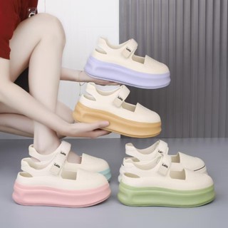 lava 237ทรงกว้างรองเท้ารัดส้นEVA สวมสวยใส่สบาย น่ารัก นิ่มเบ…