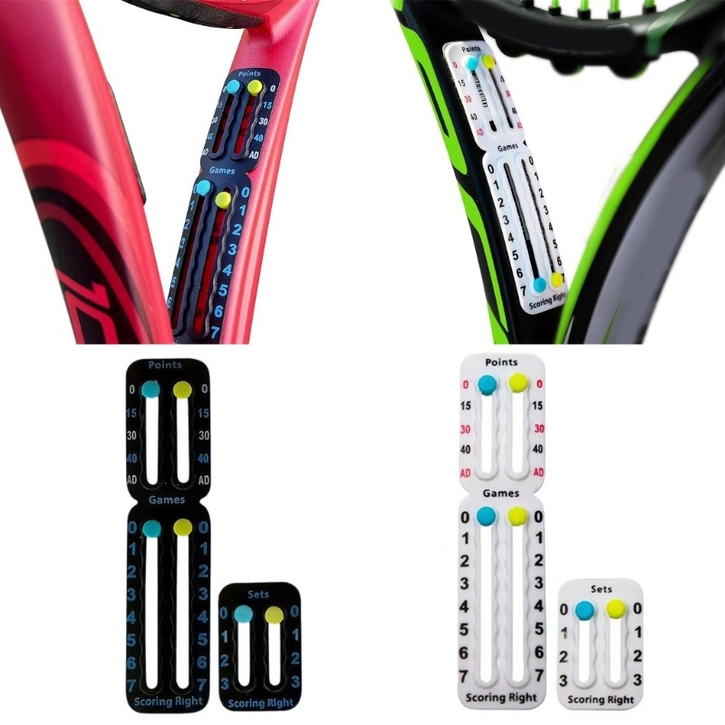 RUN Small Score Board Score Keeper Portable Point Trackers ไม้เทนนิส Scorekeeper