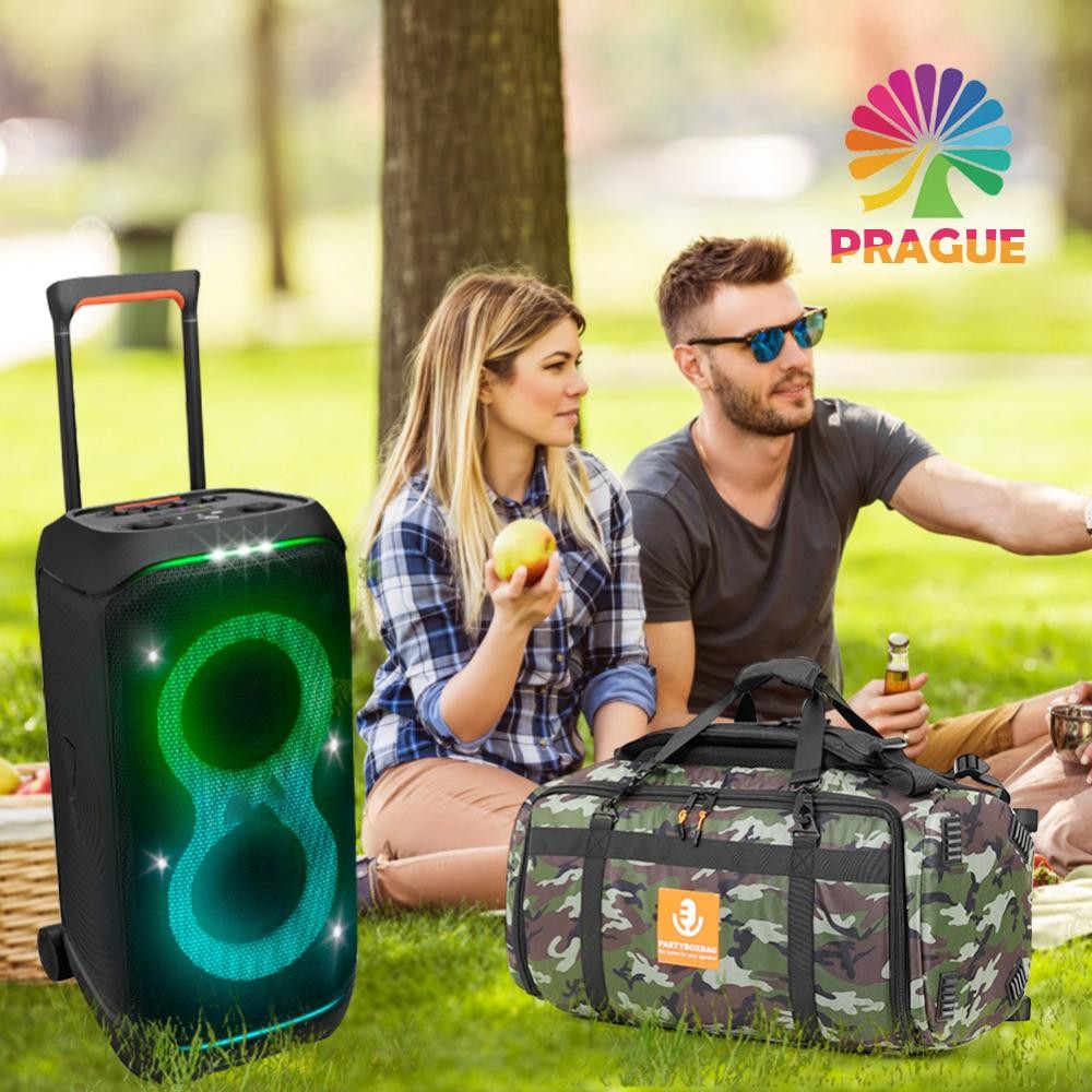 กระเป๋าลําโพง กระเป๋าเดินทางสําหรับ JBL Partybox Stage 320 BT Speaker Carry Tote Bag Backpack Storage Bag [page.th]