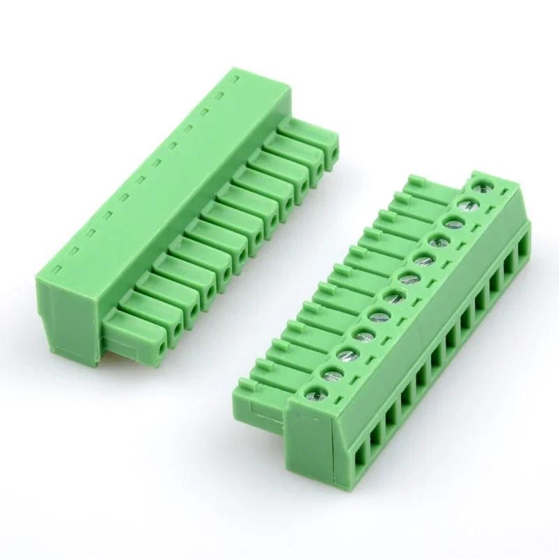 10pcs15edg 3.81 มม.KF2EDG 3.81 PCB สกรู Terminal Block รูปที่ 5