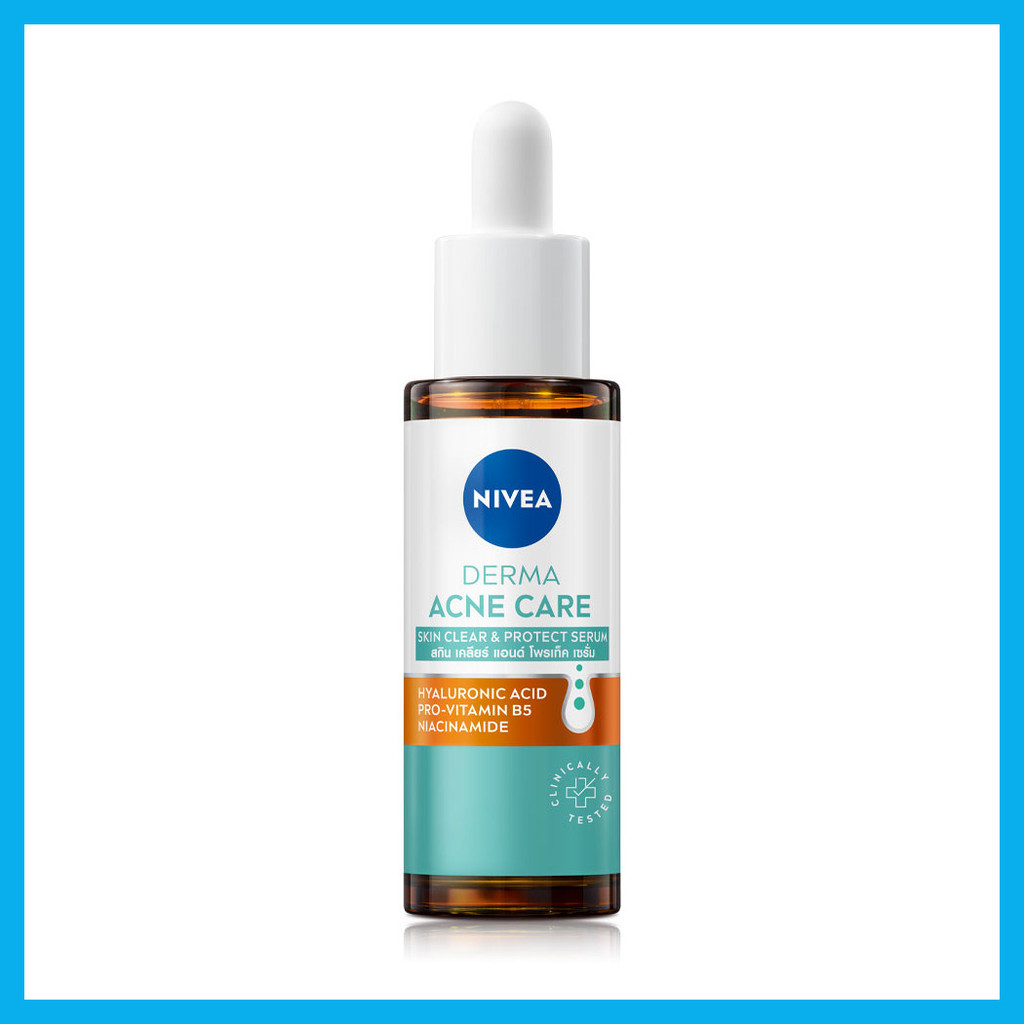 NIVEA Derma Acne Care Skin Clear & Protect Serum 30ml นีเวีย เดอร์มา แอคเน่ แคร์ สกิน เคลียร์ แอนด์ โพรเท็ค เซรั่ม. ราคา ถูกที่สุด ดีลบีเคเค แกลเลอรีภาพที่ 5