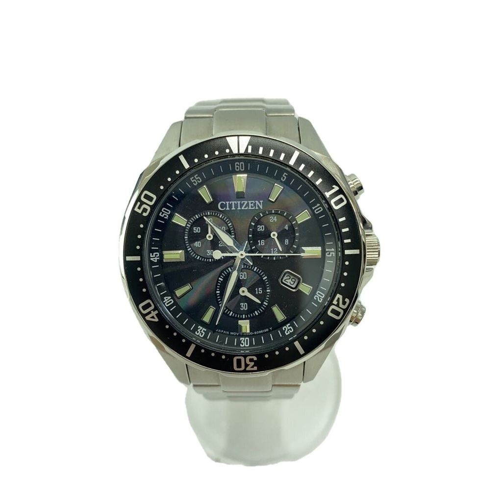 Citizen นาฬิกาผู้ชาย Quartz Analog สแตนเลส Eco-Drive GN-4-S ส่งตรงจากญี่ปุ่นมือสอง
