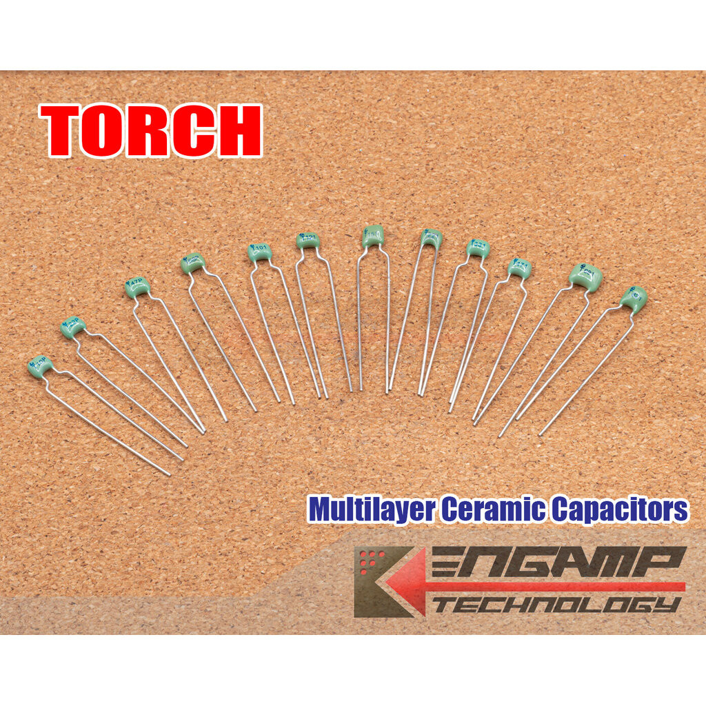 (สินค้ามีตัวเลือก) [F-CAP] TORCH Radial Leads Multilayer Ceramic Capacitor