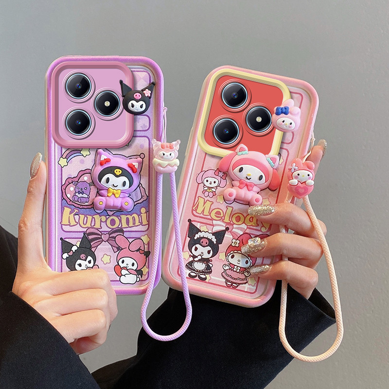 เคส realme c63 เคส realme note 60 c61  เคสโทรศัพท์ tpu ตุ๊กตา 3 มิติน่ารักสําหรับเคส realme c63 เคส