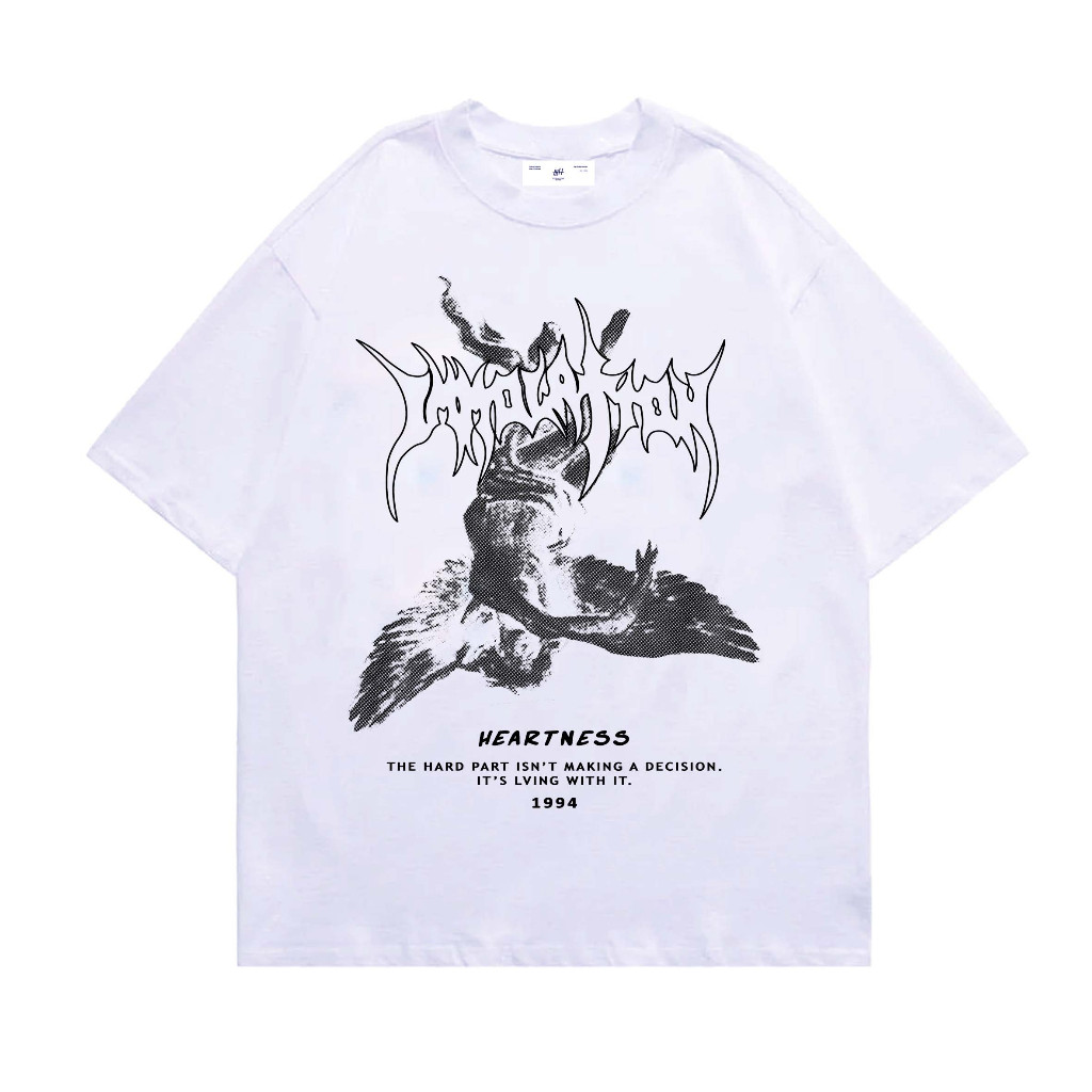 Iiih เสื้อยืด Emotion White Tees