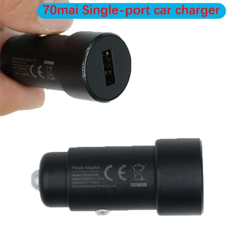 BS 70Mai A200 สายชาร์จ USB เดี่ยวสําหรับเครื่องชาร์จ 70Mai 4K A800S 70Mai A500S 70Mai 1S D06 D07 D10