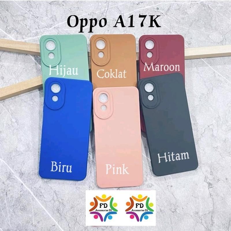 HP Macaron SoftCase สําหรับ Oppo A17K CPH2471 Tpu Procamera