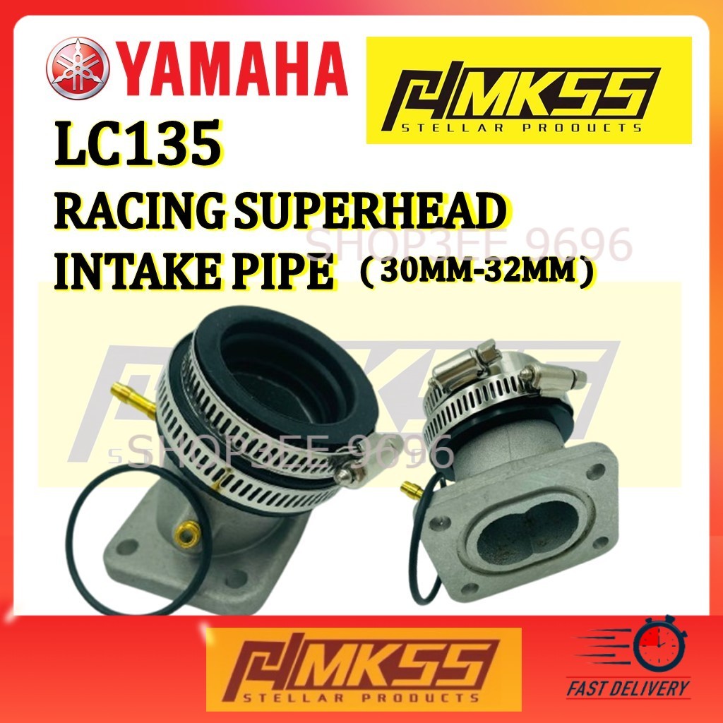 LC135 INTAKE PIPE RACING YAMAHA LC135 28 มม./30 มม.30 มม./32 มม.NR UMA POWER JET PWK KEIHIN