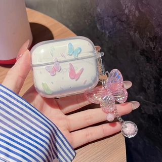 สําหรับ OPPO Enco Buds3/Buds 3 Pro เคส Case หูฟังบุคลิกภาพ วาฬ ลูกสุนัข ดอกไม้ ดาว ผีเสื้อ motif
