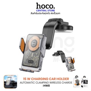 ที่ยึดโทรศัพท์ Car Holder wireless Charge 15W ชาร์จไร้สาย ที…