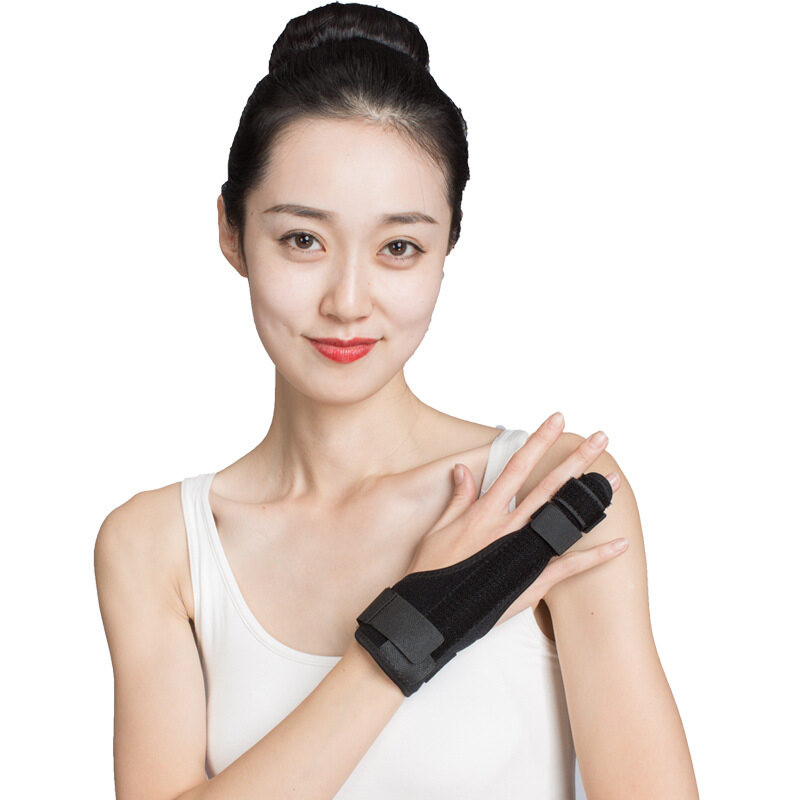 1PCS Trigger Finger Splint อลูมิเนียม Finger Splint Brace ปรับนิ้วมือสนับสนุน Protector โรคข้ออักเสบบรรเทาอาการปวด