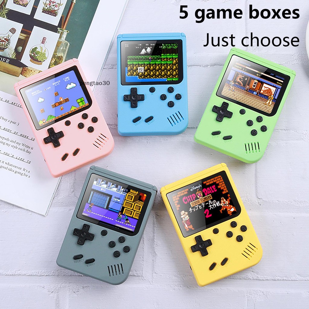 [Eao] Mini 500 in 1 Handheld Game เครื่องเล่นเกมย้อนยุคแบบพกพา เครื่องเล่นขั้นสูง Boy Game [TH]