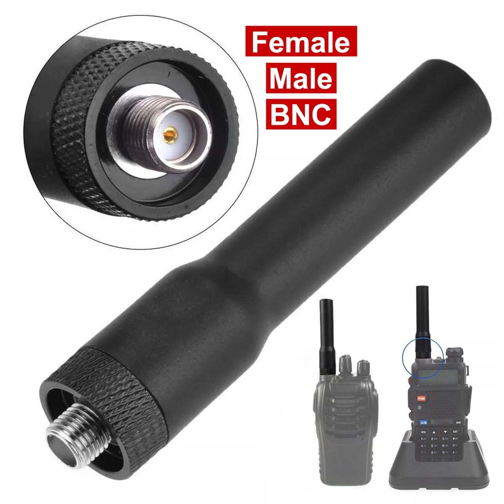 SF20 Dual Band Antena VHF UHF นุ่มสั้นเสาอากาศยาง SMA หญิง Walkie Talkie สําหรับ Baofeng Kenwood Vertex Yaesu วิทยุ