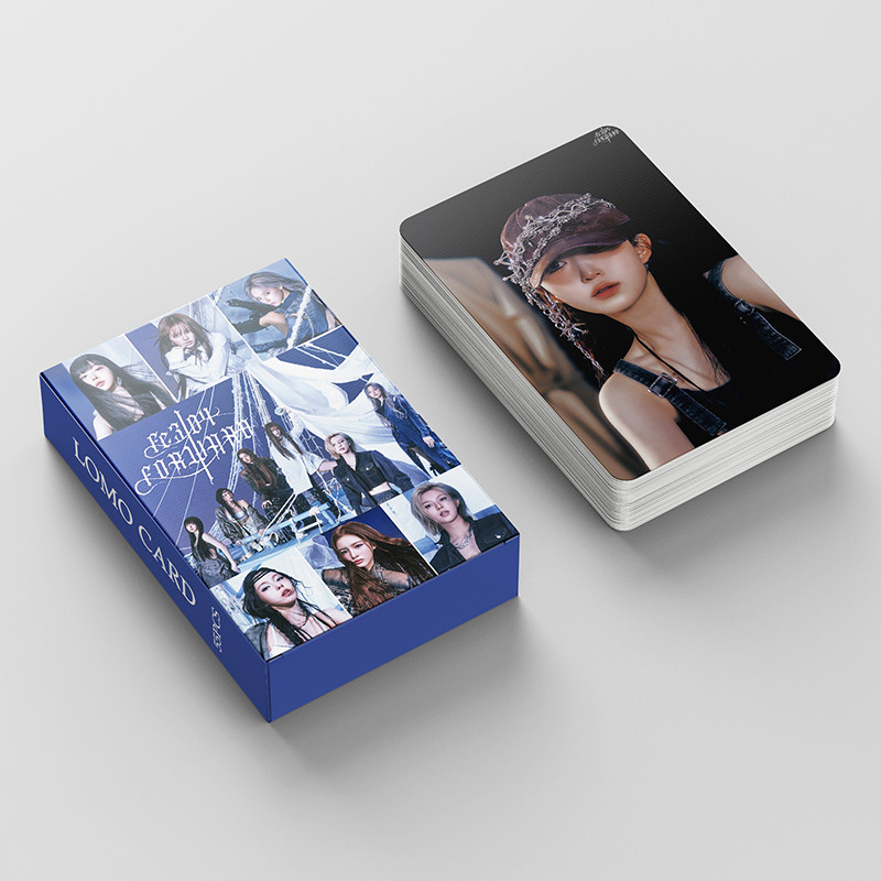 55 ชิ้น/กล่อง NMIXX Photocard Fe3O4: FORWARD อัลบั้ม KPOP LOMO การ์ดคอลเลกชัน