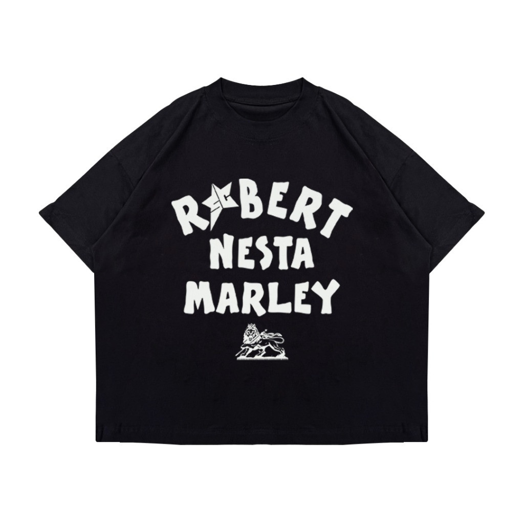 เสื้อยืด OVERSIZE BOXY NESTA MARLEY BLACK