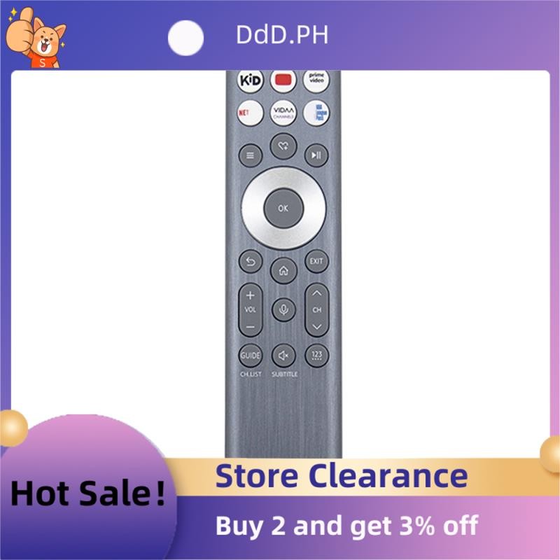 เปลี่ยนรีโมทคอนโทรลด้วยเสียง ERF6F80H สําหรับ U6 U7 U8 Series TV