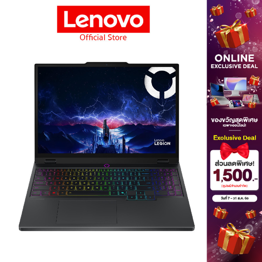 Lenovo Legion 5 15IRX10(83LY003KTA)Notebook Gaming Intel Core i7-14700HX RTX 5060 2x12GB SSD 1TB 15.