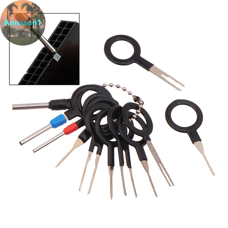 Annasun Car Terminal Removal Repair Hand Tools สายไฟ Crimp Connector Pin Extractor Kit TH