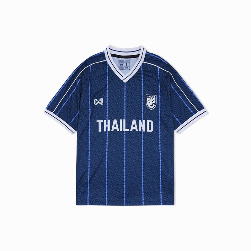 Warrix คอวีไทยไลฟ์สไตล์โอเวอร์ไซส์ 2024/25 (WA-243FBATH10) เสื้อยืดท็อป